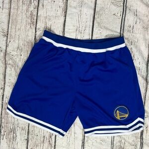 Golden State Warriors NBA Basketball Shorts Blue Mens XL Ultra Game